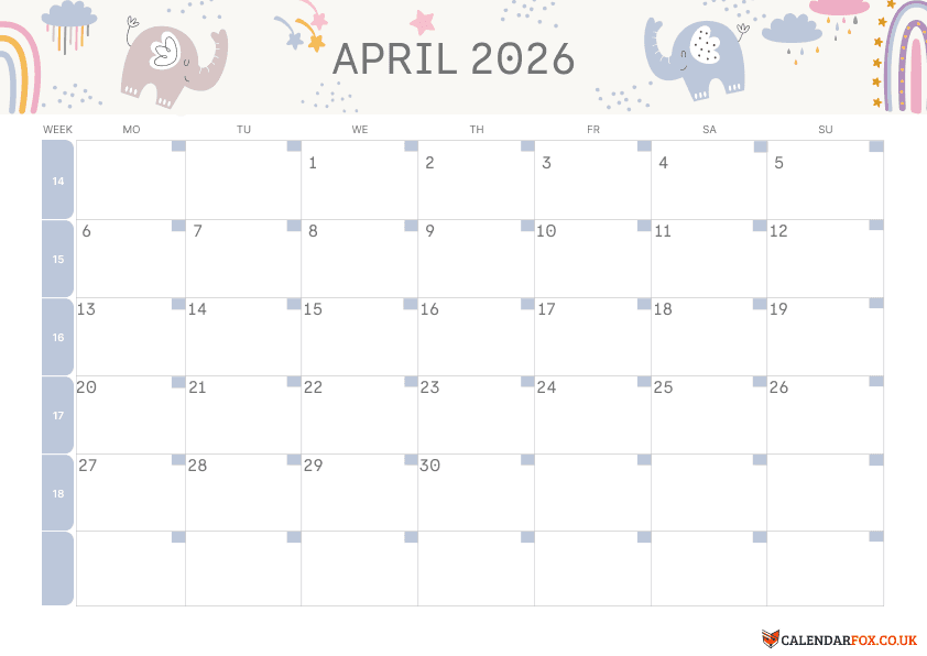 Minimalistische Maandplanner