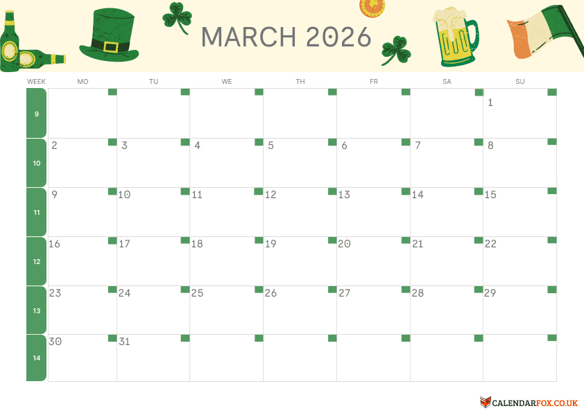 St Patrick Day - Theme 2
